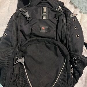 Swiss Gear Air Flow Stylish Black Backpack for Men